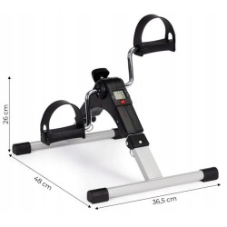 Crivit Mini Rower Treningowy Rotor Rehabilitacyjny LCD | Składany