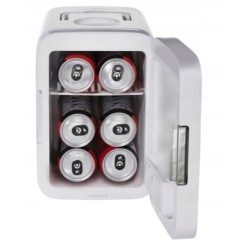 SILVERCREST SKM 48 A1 Stylowa nowoczesna mini lodówka chłodziarka LED 4,3 L