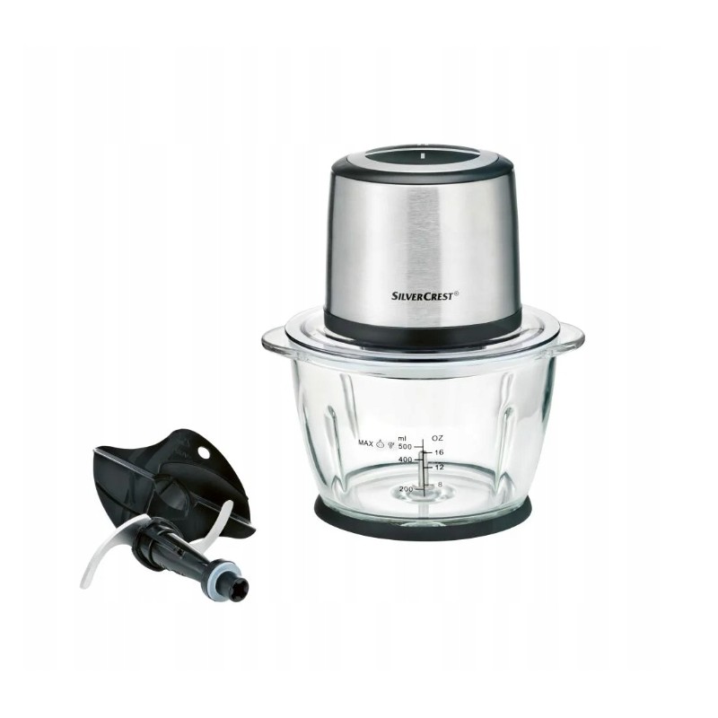 SILVERCREST SMZE 500 C2 Rozdrabniacz 500W szkło stal kruszenie lodu