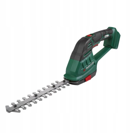 Nożyce akumulatorowe do trawy krzewów żywopłotu 18 cm 20V 2w1 Parkside PAGS
