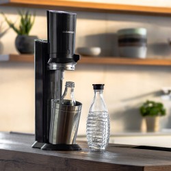 Saturator do gazowania wody SodaStream Crystal 3.0 srebrny