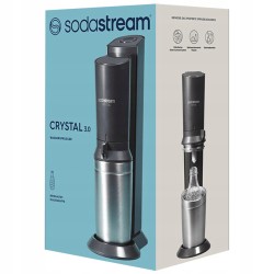 Saturator do gazowania wody SodaStream Crystal 3.0 srebrny