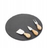 Deska | STONE | obrotowa z nożykami | 30 cm | 751172 Z NAPISEM