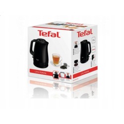 Czajnik elektryczny Tefal Uno 2400 W 1,5 l czarny