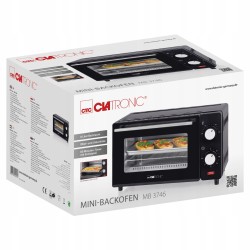Mini piekarnik Clatronic MB 3746 8 l czarny