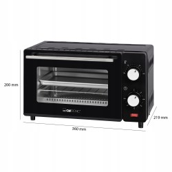Mini piekarnik Clatronic MB 3746 8 l czarny
