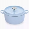 Garnek żeliwny Bjorn 4,2l błękitny DUKA