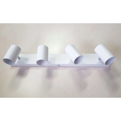 LAMPA SUFIOTWA LED 4 OBROTOWE REFLEKTORY BIAŁY 3000K 4.8W LIVARNO