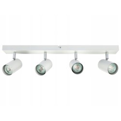 LAMPA SUFIOTWA LED 4 OBROTOWE REFLEKTORY BIAŁY 3000K 4.8W LIVARNO
