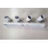LAMPA SUFIOTWA LED 4 OBROTOWE REFLEKTORY BIAŁY 3000K 4.8W LIVARNO