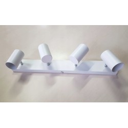 LAMPA SUFIOTWA LED 4 OBROTOWE REFLEKTORY BIAŁY 3000K 4.8W LIVARNO