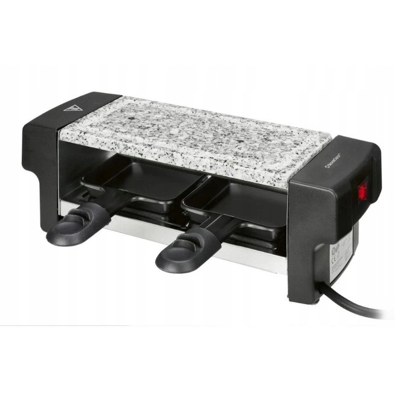 Raclette grill elektryczny SilverCrest Raclette-Grill czarny 350 W