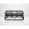 3 w 1 GRILL RACLETTE PŁYTA + FONDUE + 8 PATELEK Garnek i Widelce termostat