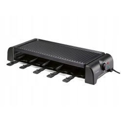 Raclette grill elektryczny SilverCrest SRGM 1500 B2 czarny 1500 W
