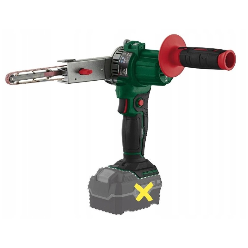 Szlifierka taśmowa akumulatorowa 20V Taśma 9 x 533mm PBFA 20-Li A1 PARKSIDE