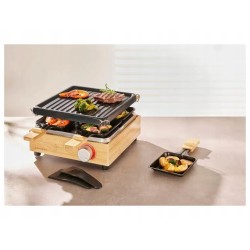 Raclette grill elektryczny SilverCrest SRGB 800 A1 brązowy 800 W
