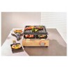 Raclette grill elektryczny SilverCrest SRGB 800 A1 brązowy 800 W
