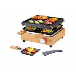 Raclette grill elektryczny SilverCrest SRGB 800 A1 brązowy 800 W