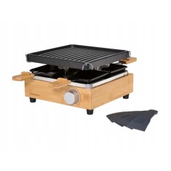 Raclette grill elektryczny SilverCrest SRGB 800 A1 brązowy 800 W