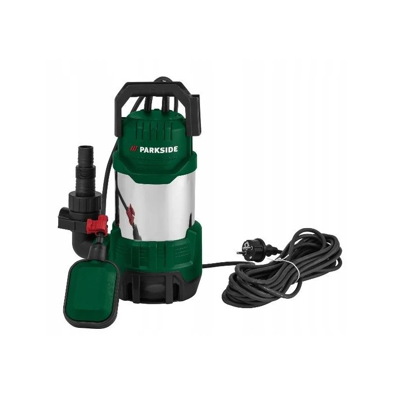 Pompa zanurzeniowa do brudnej wody 1100 W + pływak PETPS 1100 A1 PARKSIDE