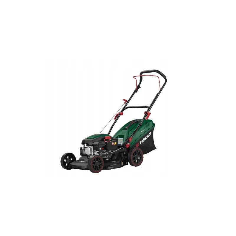 PARKSIDE PBRM 43 B2 Mocna duża kosiarka spalinowa 2,6 kW 43 cm do 800 m²