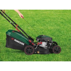 PARKSIDE PBRM 43 B2 Mocna duża kosiarka spalinowa 2,6 kW 43 cm do 800 m²